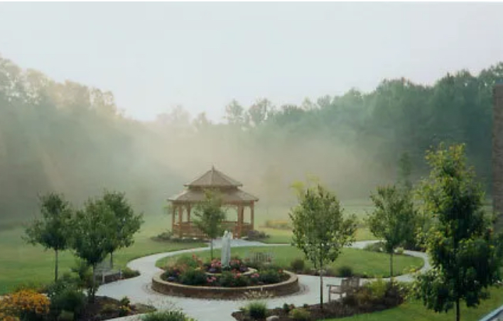 gazebo at benedictine great lake erie